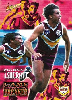 1995 Select AFL #372 Marcus Ashcroft Front